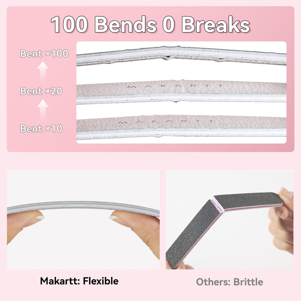 Makartt lime à ongles lavable et durable – réutilisable après désinfection.