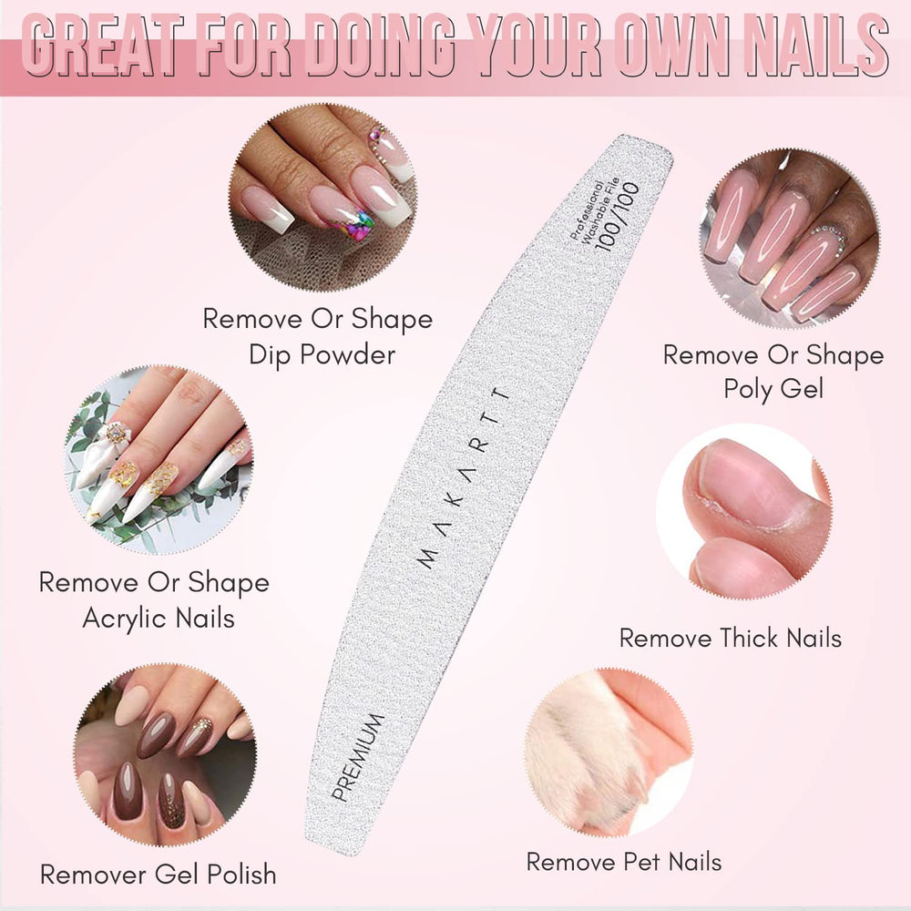 Makartt lime ongles courbée et droite zébrée, profils variés pour des bords nets.