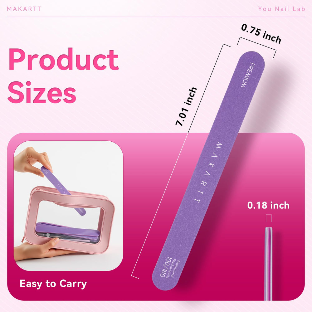 Makartt lime à ongles: forme ergonomique pour un contrôle précis.