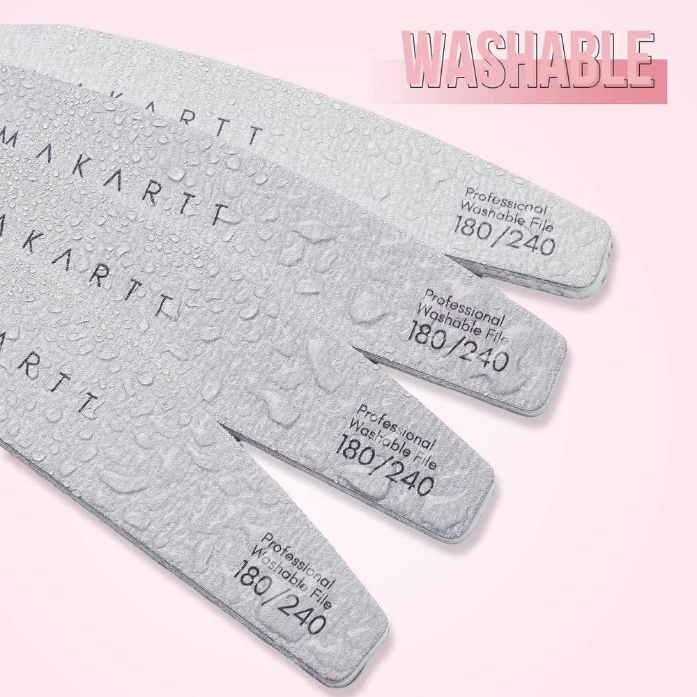 Makartt lime à ongles zebre 180-240 contour précis et finition nette