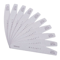 Makartt lime à ongles zebre 180-240 ensemble pratique pour préparation des ongles