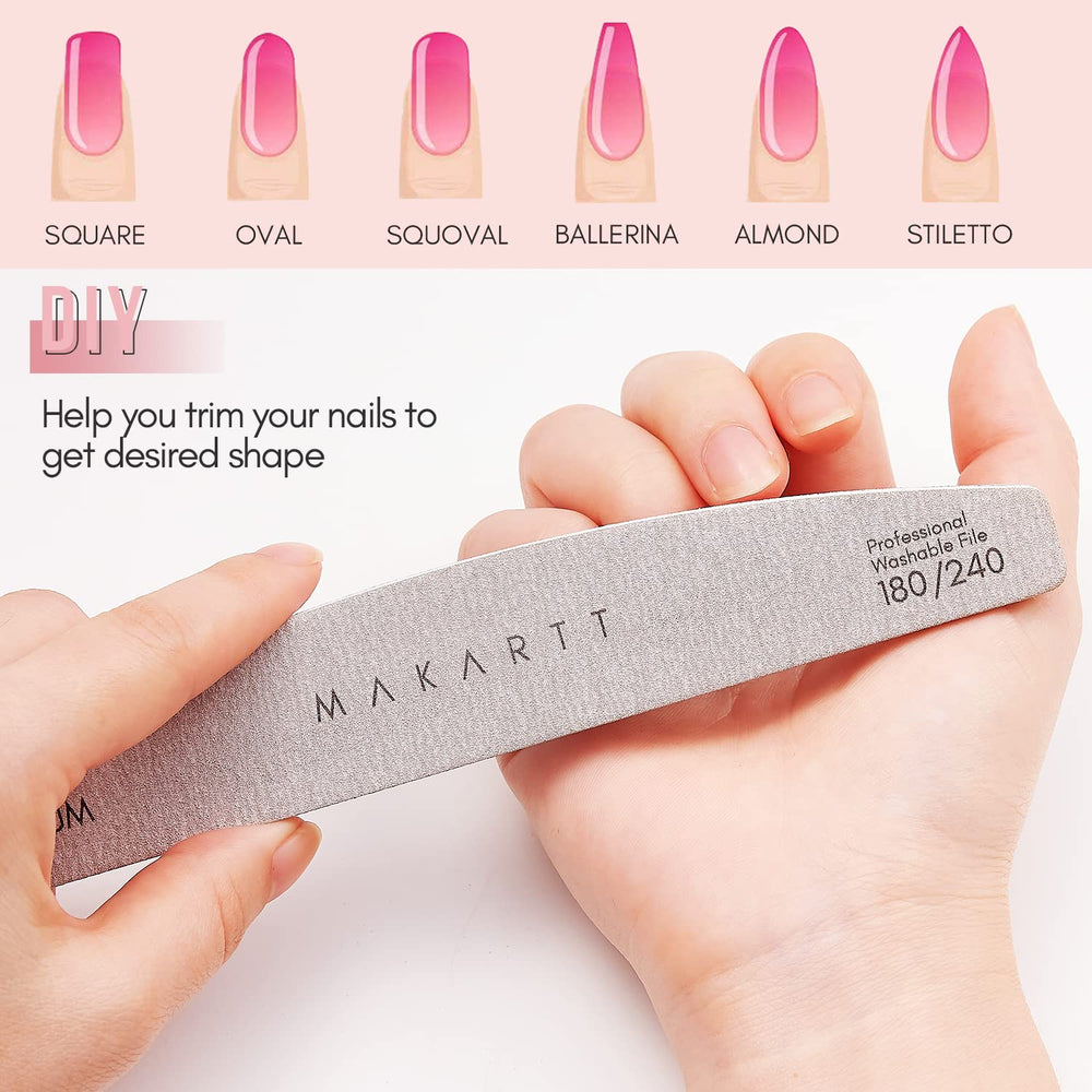 Makartt lime à ongles zebre 180-240 idéale pour salon et usage domestique