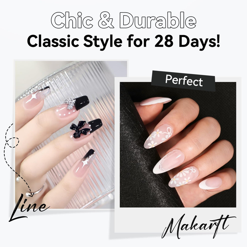 Makartt liner noir et blanc pour style à la française
