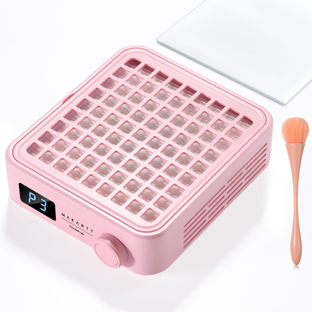 Makartt Mini Collecteur de Poussière avec aspiration 360° pour un poste propre