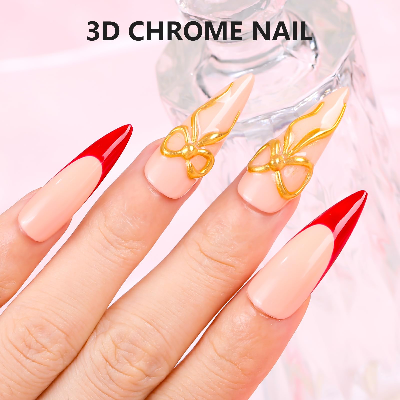 Makartt motifs 3D pour ongles avec effets uniques.