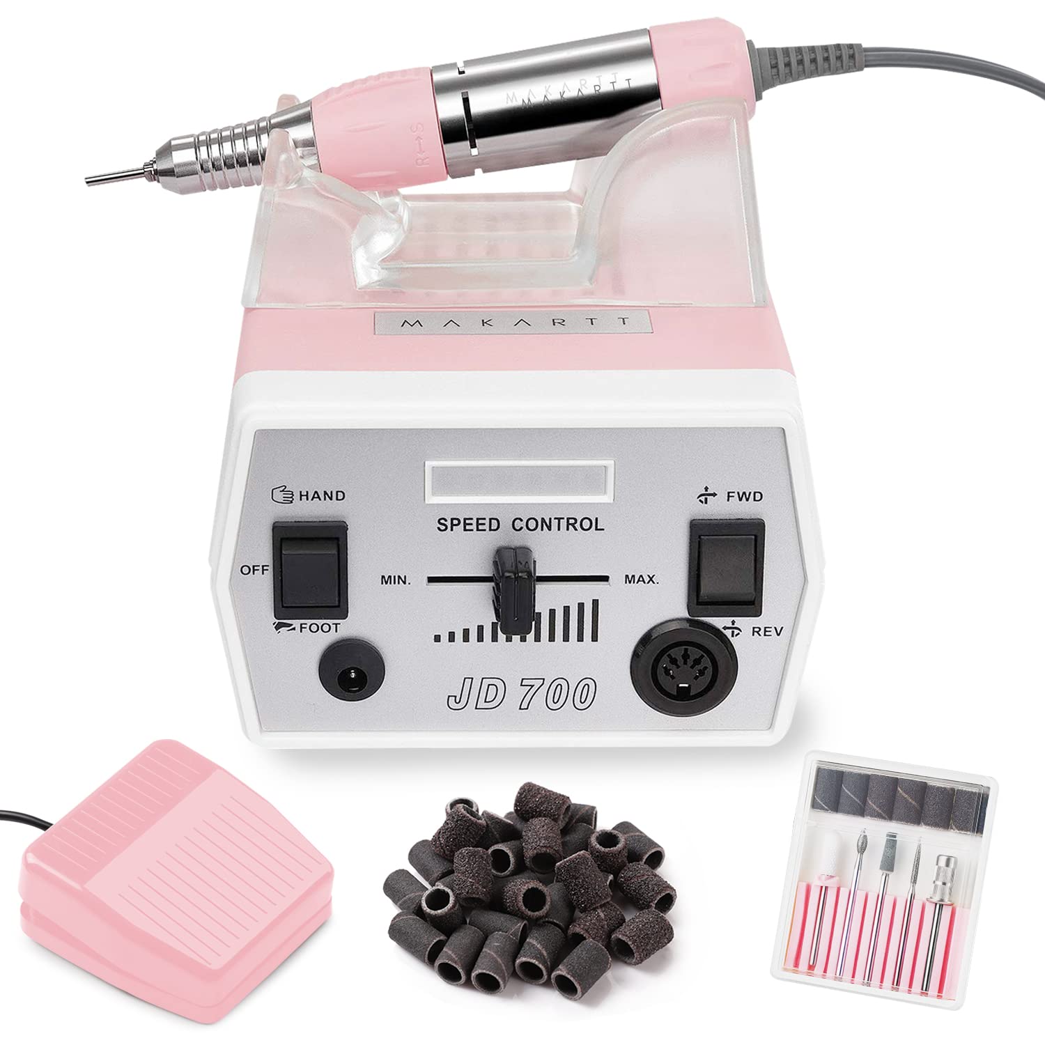Makartt Nail Drill en utilisation quotidienne pour des finitions précises.