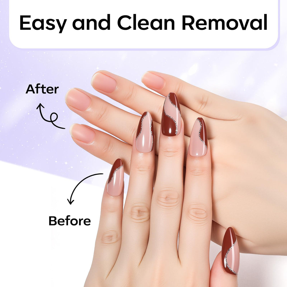 Makartt Nail Glue Remover, outils-retrait, sticks inclus facilitant le retrait