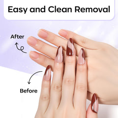 Makartt Nail Glue Remover, outils-retrait, sticks inclus facilitant le retrait