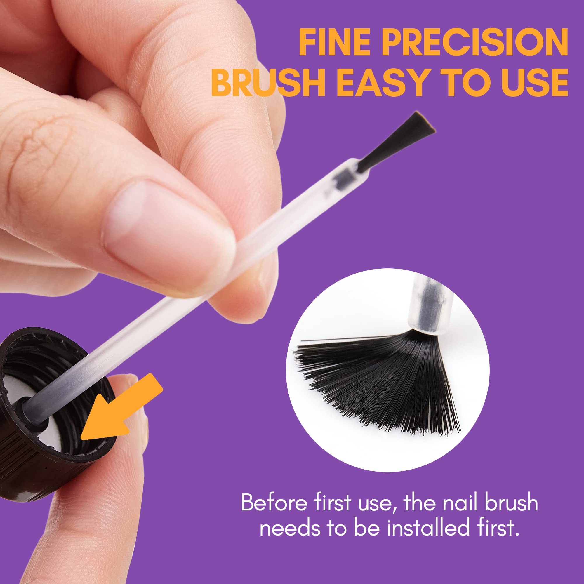 Makartt outils bois retrait ongles – bâtons fournis pour guider le retrait.