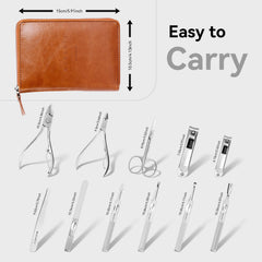Makartt pique-cuticule acier inox, outil polyvalent pour soigner les contours des ongles.