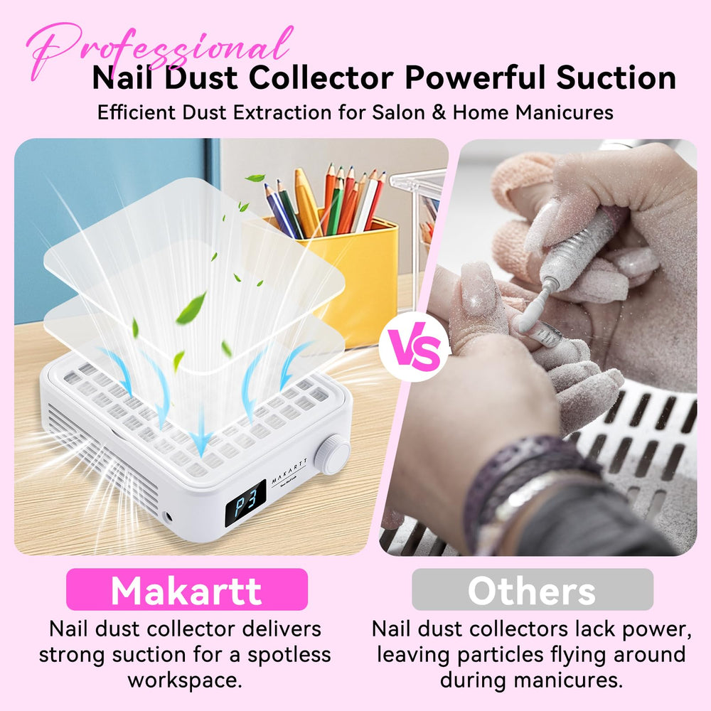 Makartt régulateur à trois vitesses pour un travail maîtrisé sur ongles.