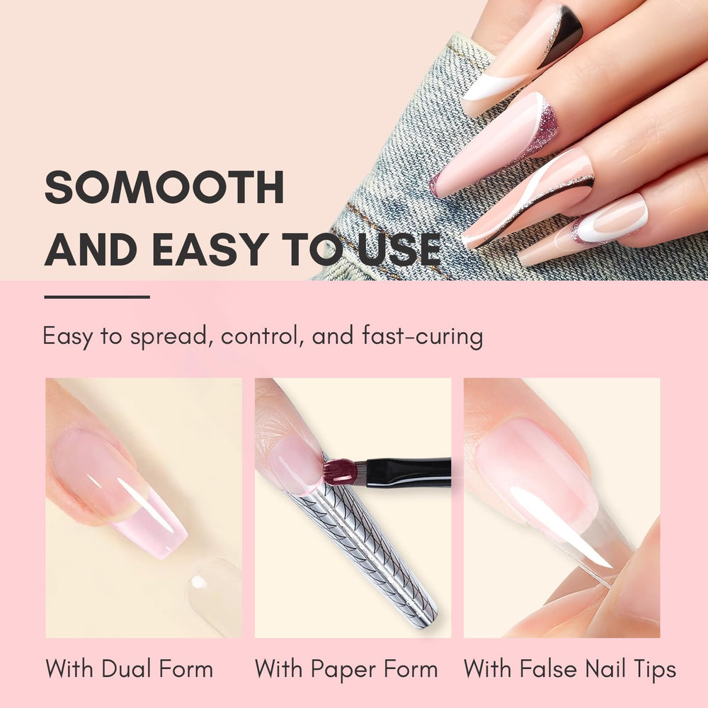 Renforcement durable pour des ongles plus solides.