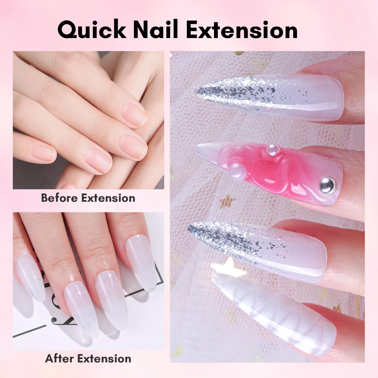 Makartt Renforcement des ongles naturels, protection et croissance possible.