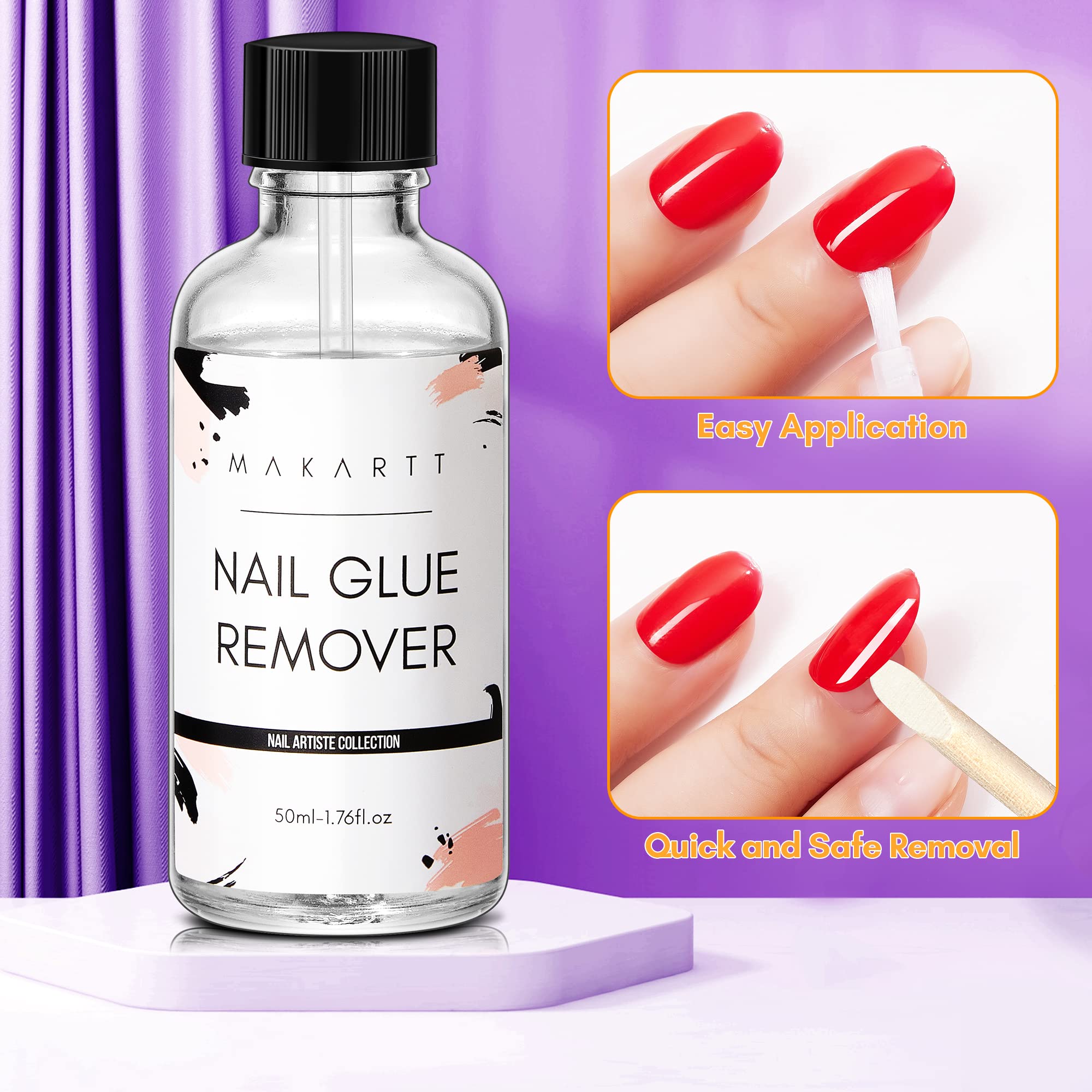 Makartt retrait ongles rapide 30-45 secondes – gagner du temps sans effort.