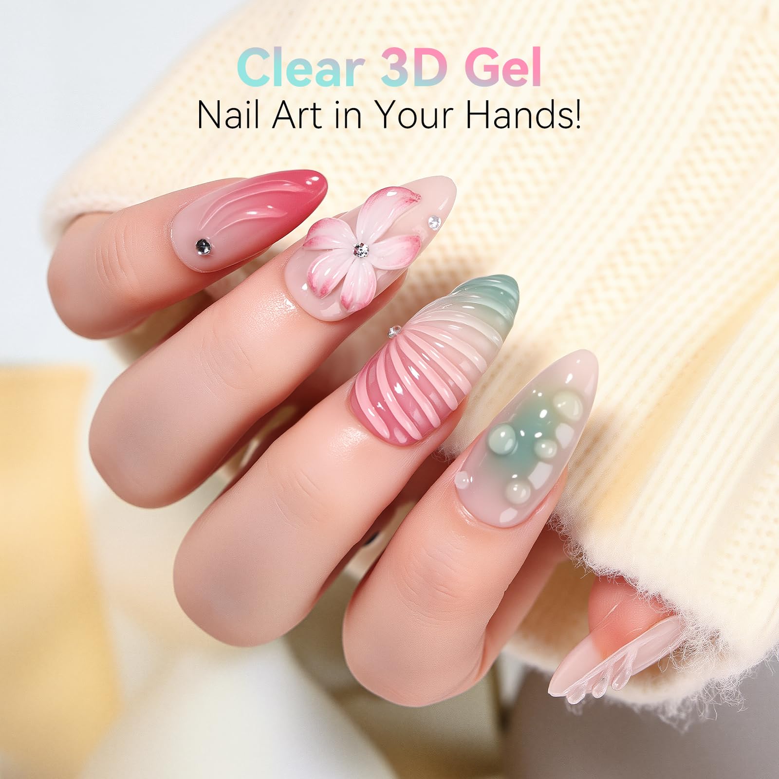 Makartt Strass fixation sûre grâce au gel 3D pour rendu durable.