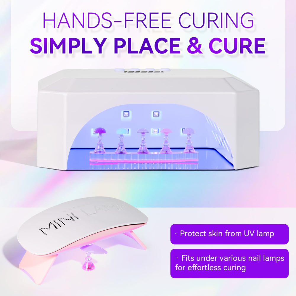 Confort et précision avec le support Makartt pour artistes des ongles.