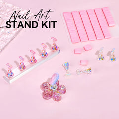 Makartt support ongles magnétique stable pour poser les designs avec précision.