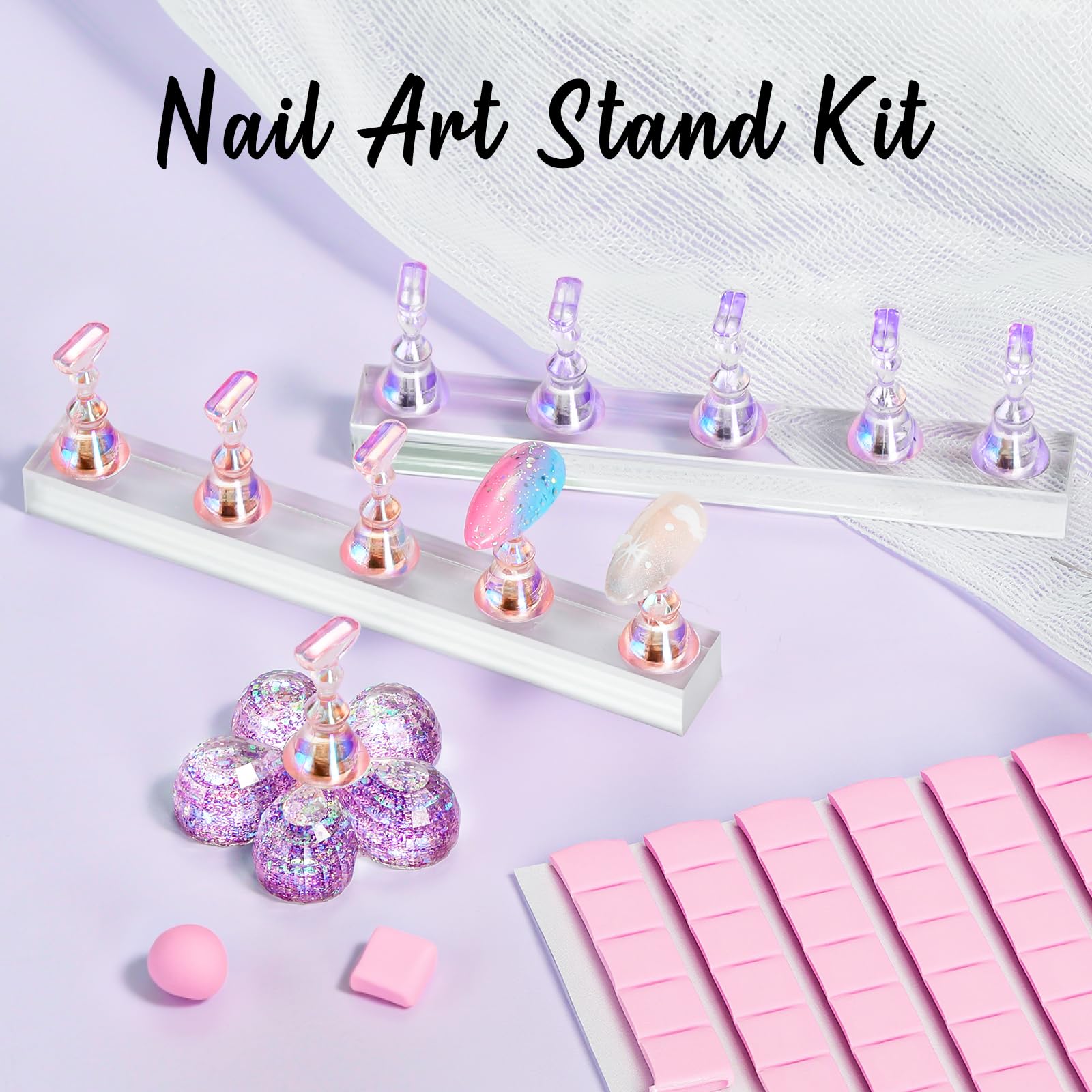 Makartt Support Ongles – affichage magnétique stable pour vos designs.