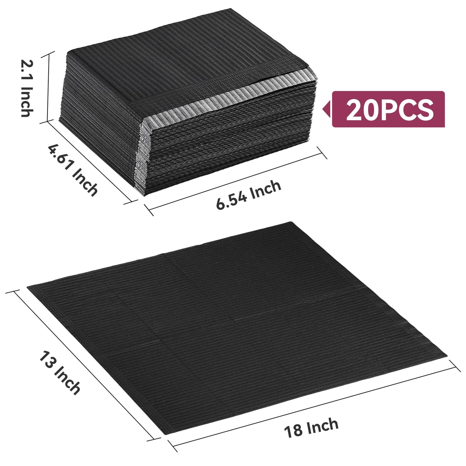 Makartt tapis jetable, usage unique, pratique pour le salon.