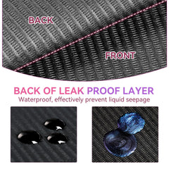 Makartt tapis noir professionnel cache les taches et affiche un look soigné.