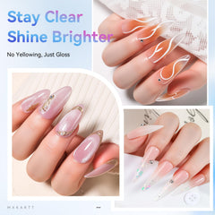 Top coat Makartt sans résidu, fini brillant après séchage