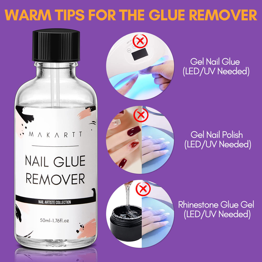 Makartt polyvalent – utilisations pour vernis, adhésifs et taches sur ongles.