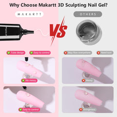 Makartt vernis-base prépare les ongles avant décoration.