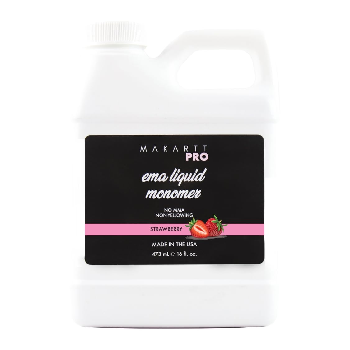 MakarttPro monomère à la fraise dans une bouteille parfumée pour une expérience client agréable.