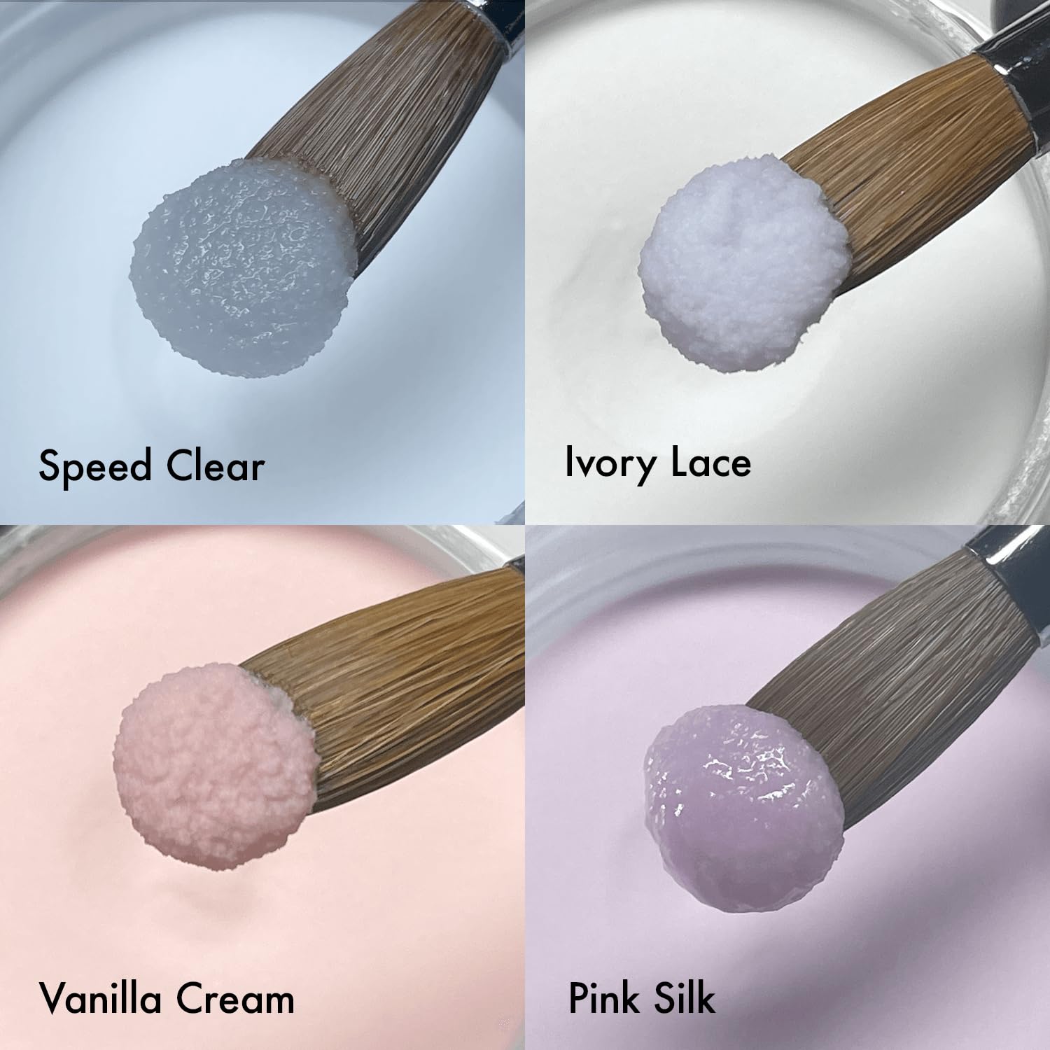 MakarttPro poudre acrylique texture sculpture lisse pour une application précise.