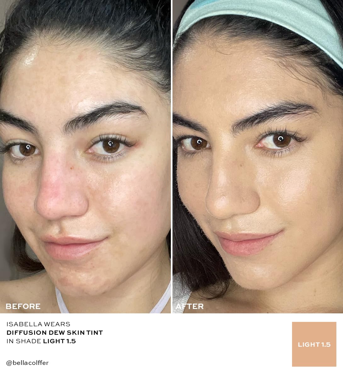 Couverture modulable sans lourdeur avec MAKE Diffusion Dew Skin Tint