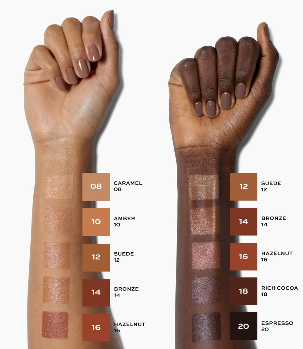 Effet floutant des pores et ridules pour une peau plus lisse.