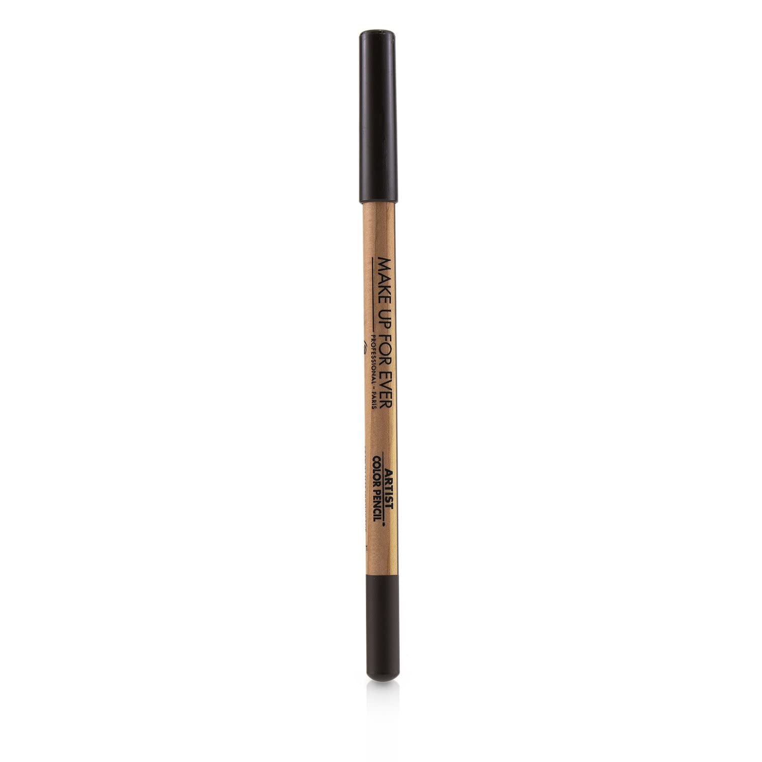Crayon Artist Color Pencil 612 brun foncé pour les yeux, tracés nets et estompage.