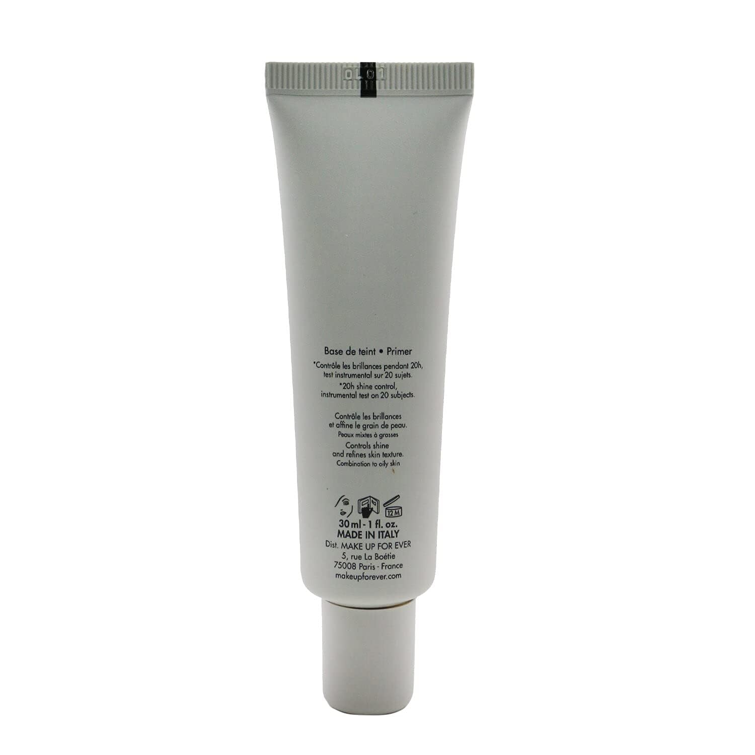 Make Up For Ever Step 1 Primer texture fluide qui prépare le maquillage et prolonge sa tenue.