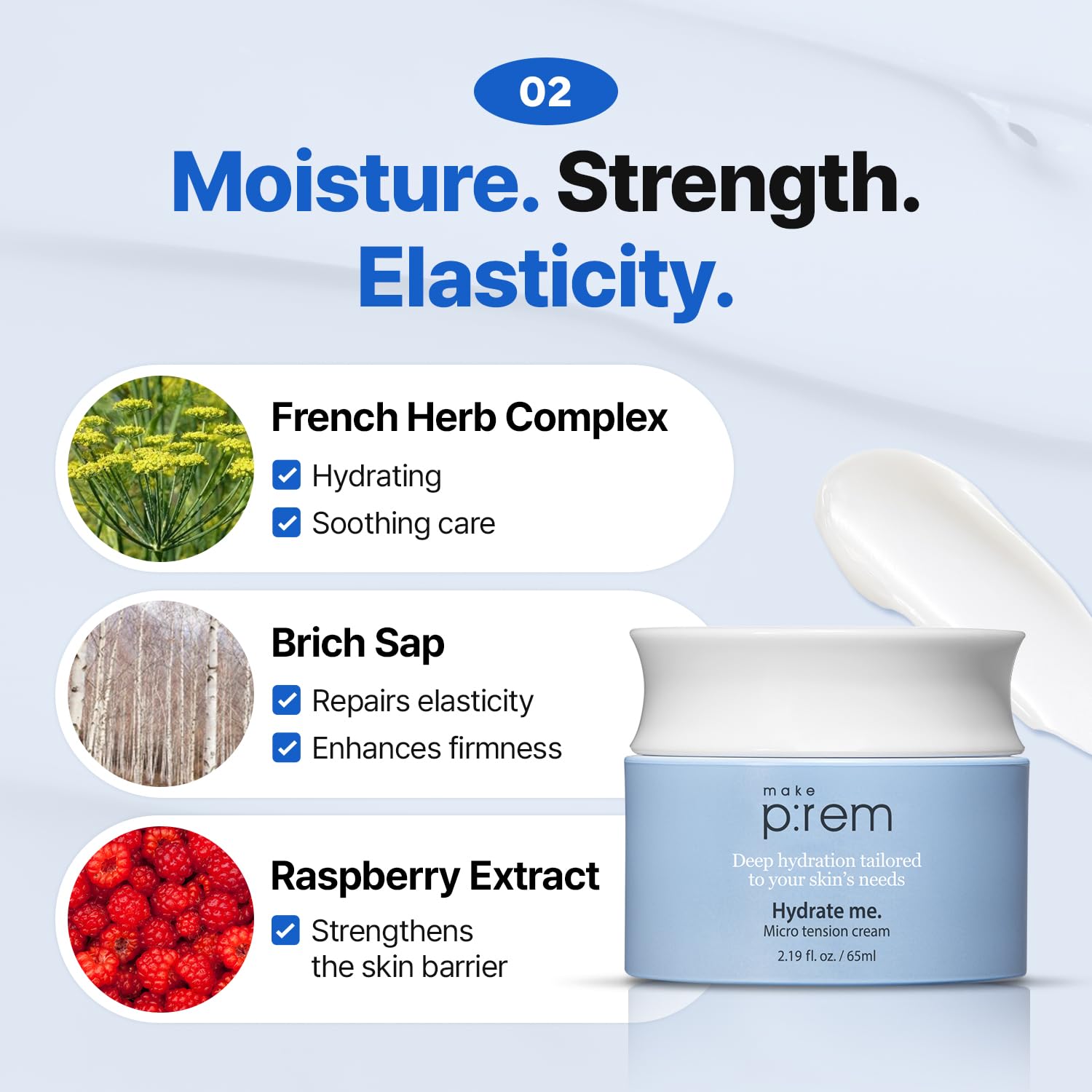 MAKEP-REM Hydrate Me : barrière hydratante renforcée et confort quotidien