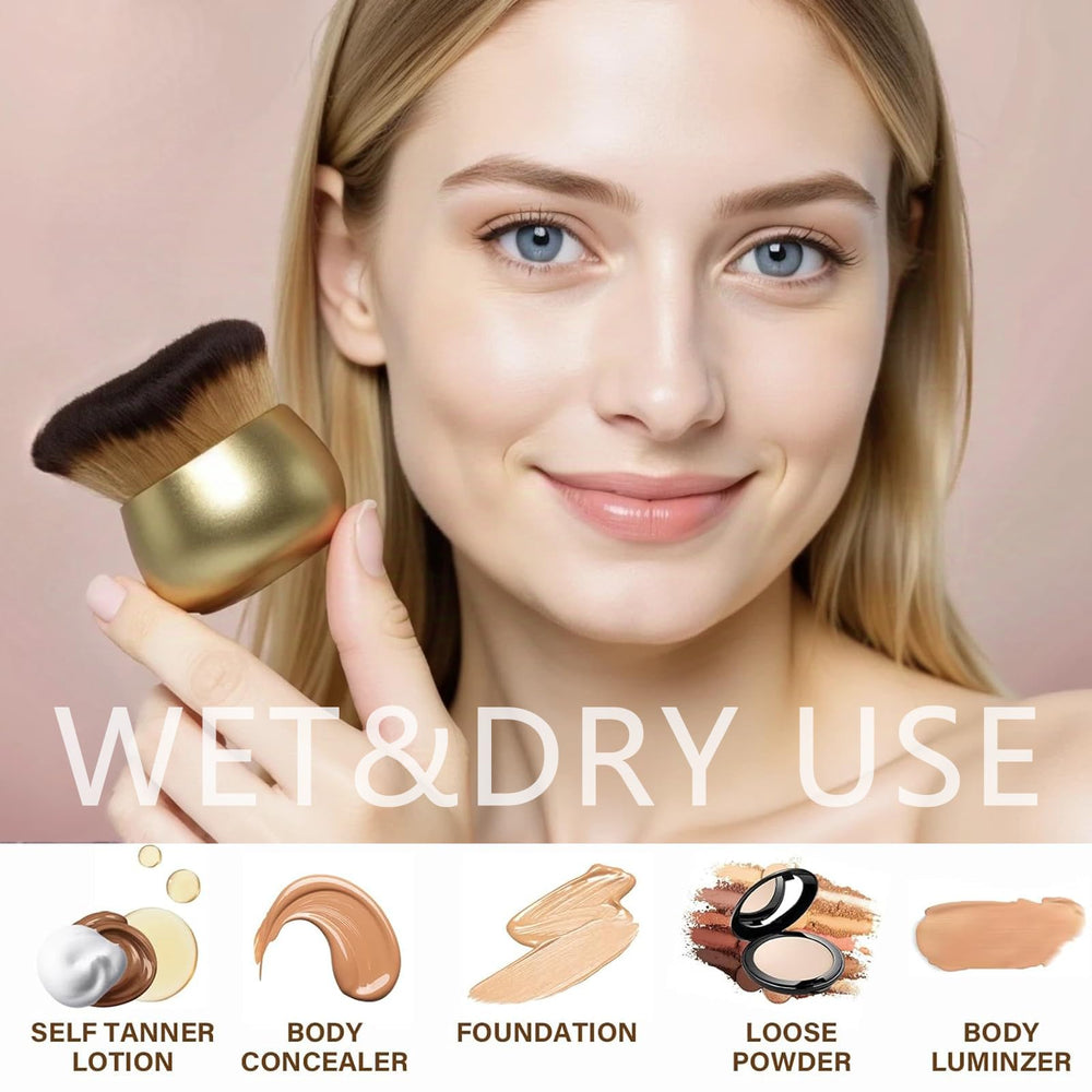 Makeup Blend & Blur – brosse-cadeau-luxe rose, élégant cadeau beauté