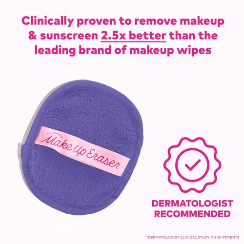 MakeUp Eraser fibres double-face pour démaquillage et exfoliation doux