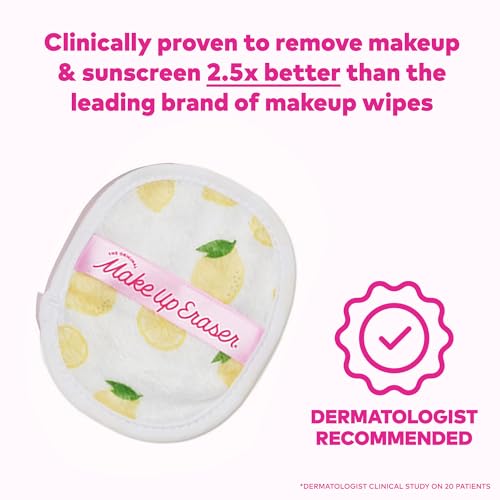MakeUp Eraser ensemble 7 lingettes limoncello: lavage et réutilisation faciles