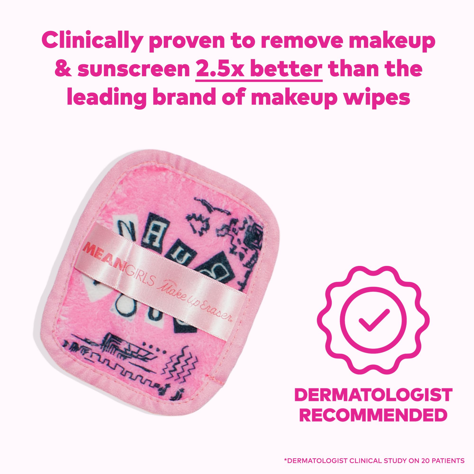 MakeUp Eraser édition Mean Girls eau-seulement – démaquillage efficace