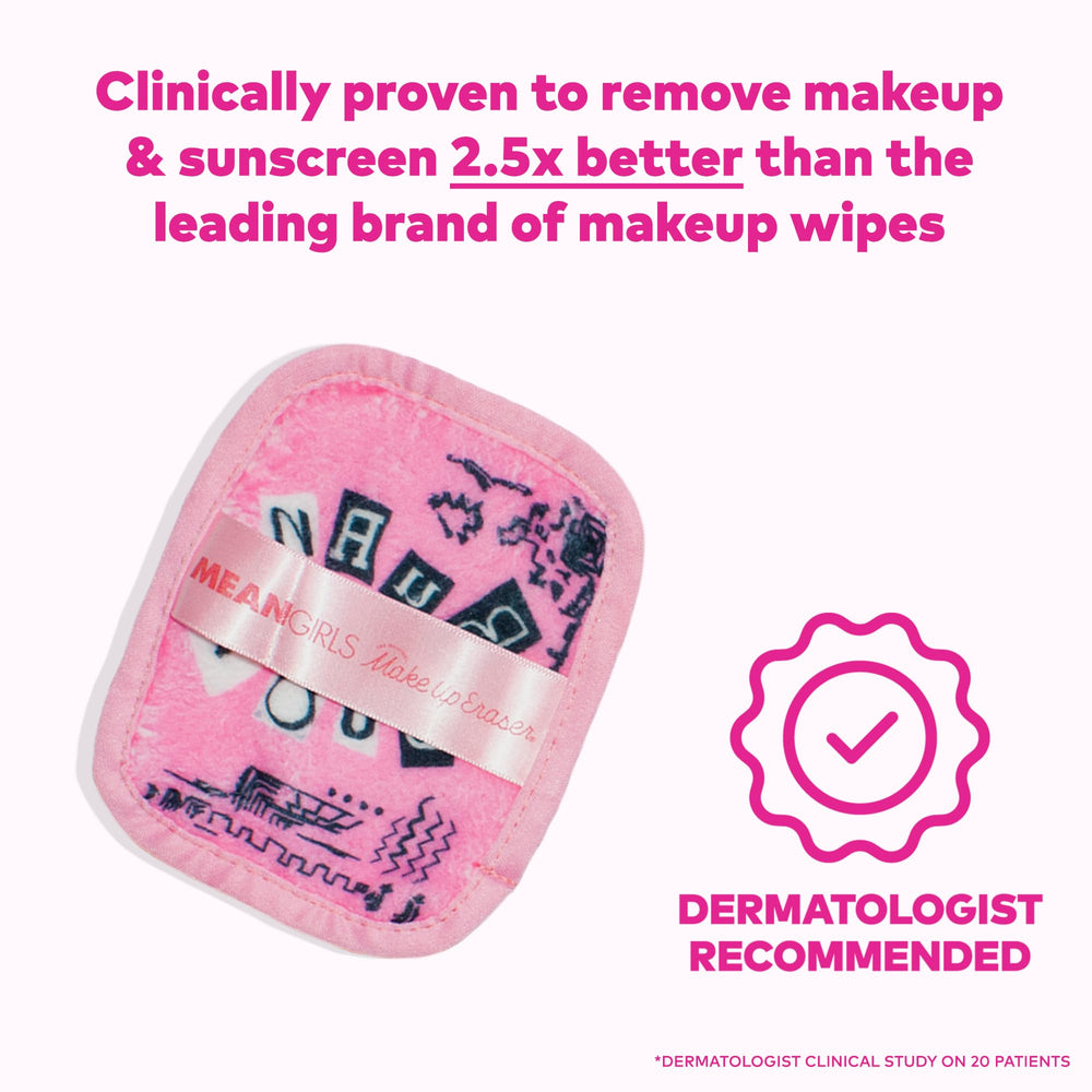 MakeUp Eraser édition Mean Girls eau-seulement – démaquillage efficace