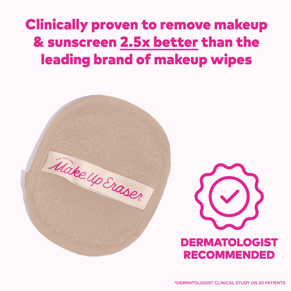 MakeUp Eraser Fibres Nuage Douces – effacement en douceur des traces de maquillage.