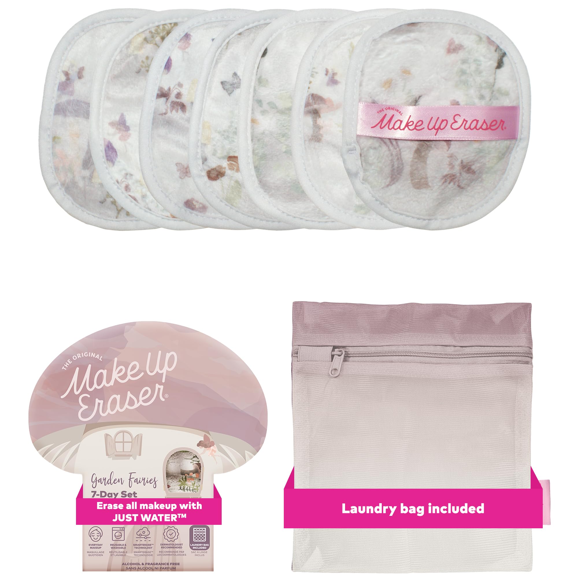 MakeUp Eraser Garden Fairies 7-Jours Set : démaquillage à l'eau sans effort