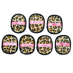 MakeUp Eraser Leopard fibres doubles démaquillage et exfoliation