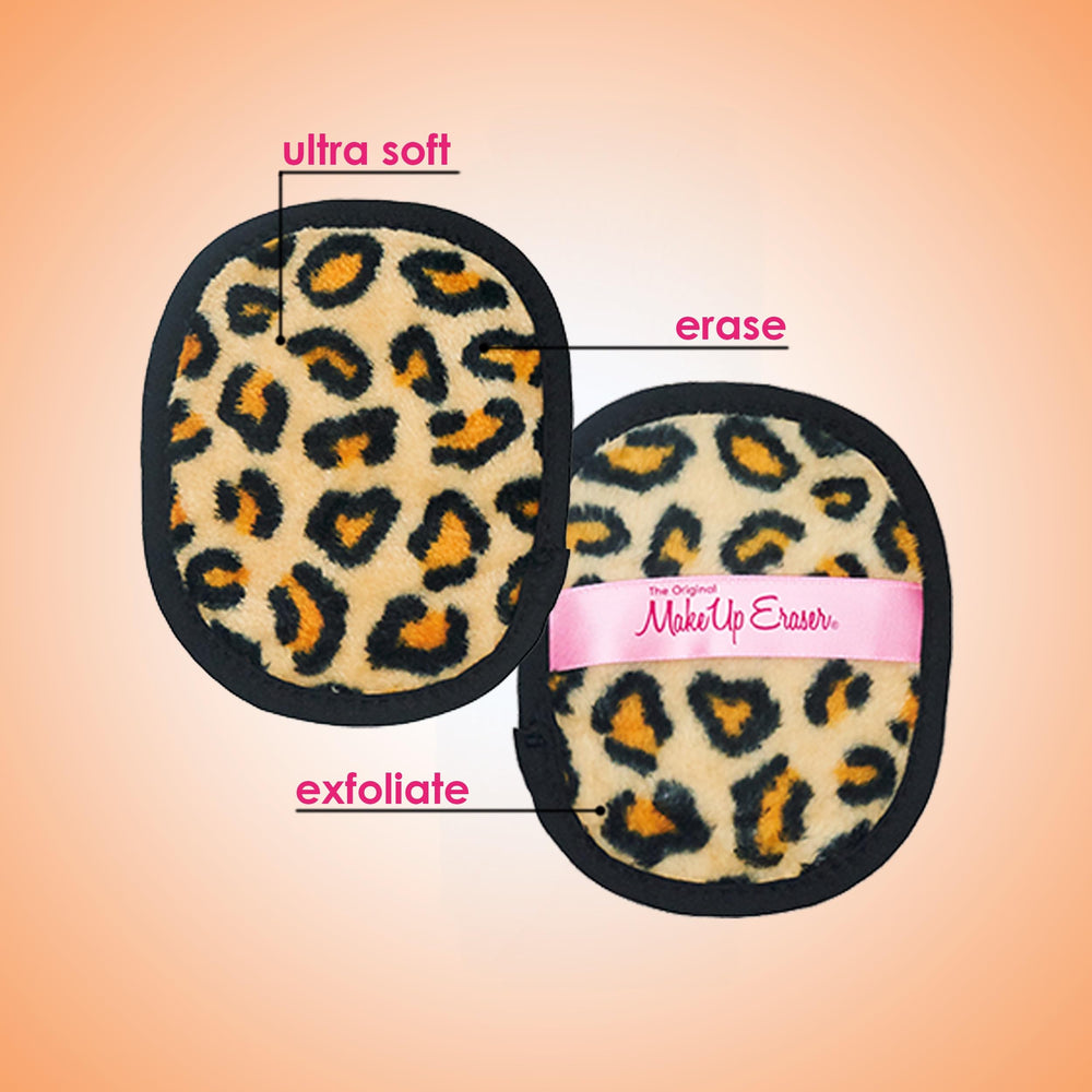 MakeUp Eraser Leopard voyage prêt pour une routine rapide