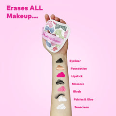 MakeUp Eraser microfibre douce, respectueuse de la peau sensible.
