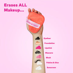 MakeUp Eraser fibres microfibres ultra-douces pour un nettoyage délicat.