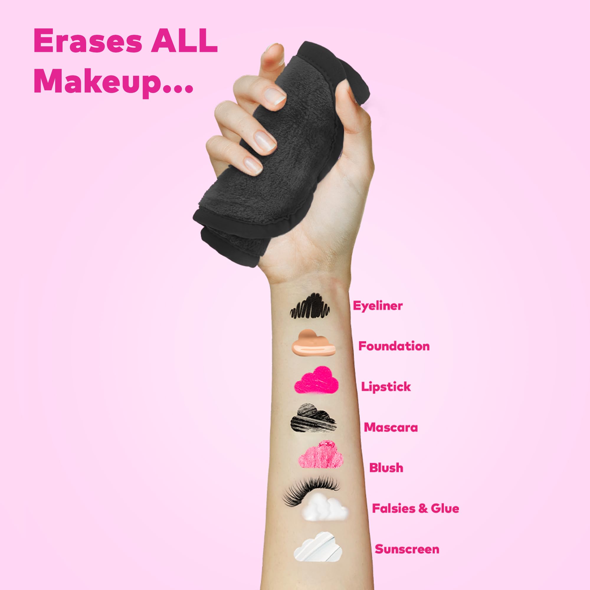MakeUp Eraser Mini PRO option écologique remplaçant les lingettes jetables.