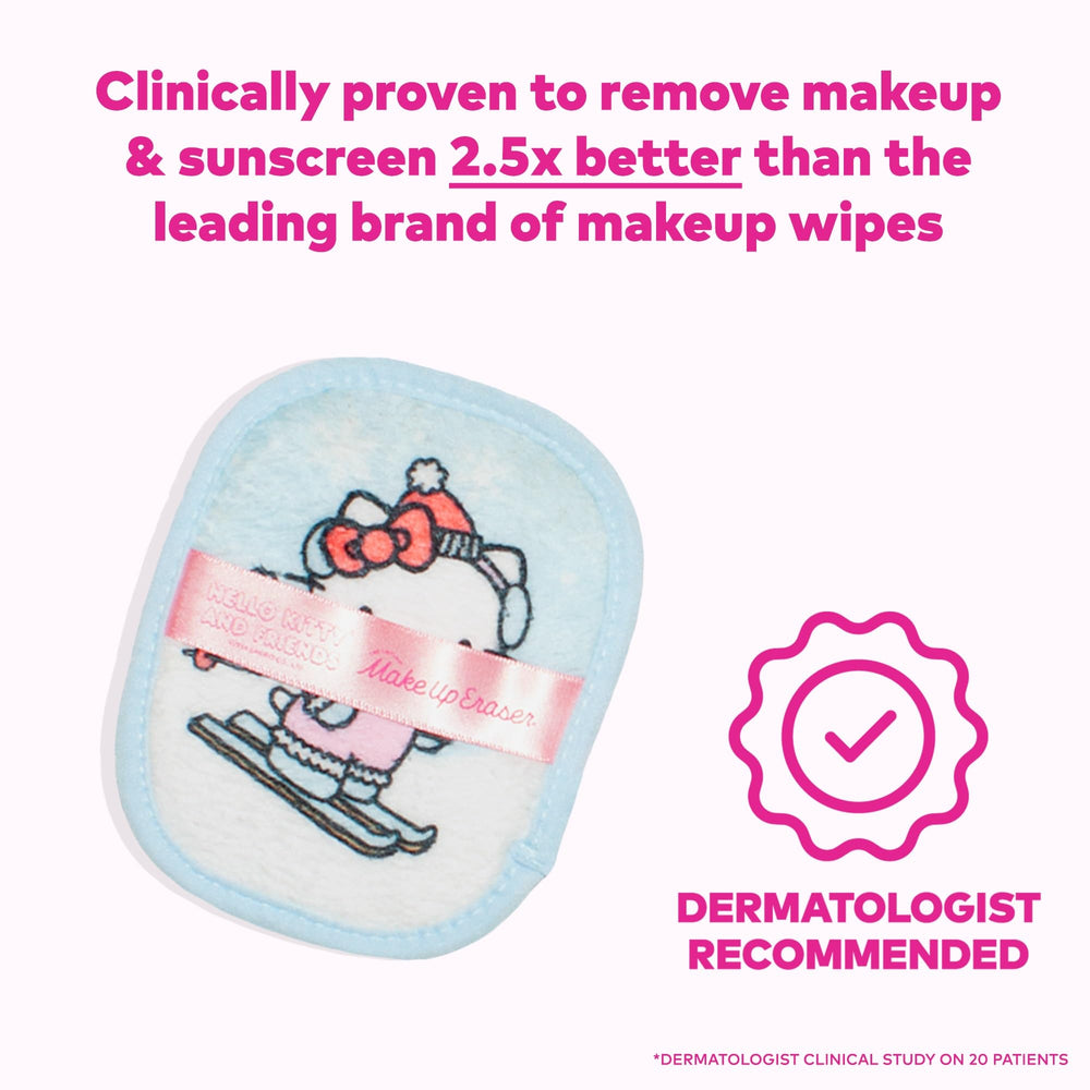 MakeUp Eraser nettoyage à l'eau uniquement, sans alcool.
