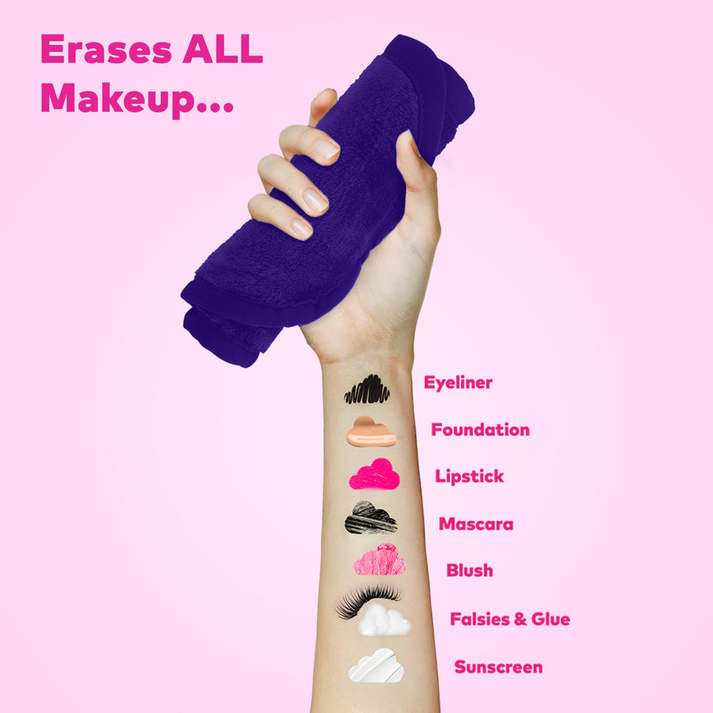 MakeUp Eraser Original PRO rouge à lèvres retiré en douceur.
