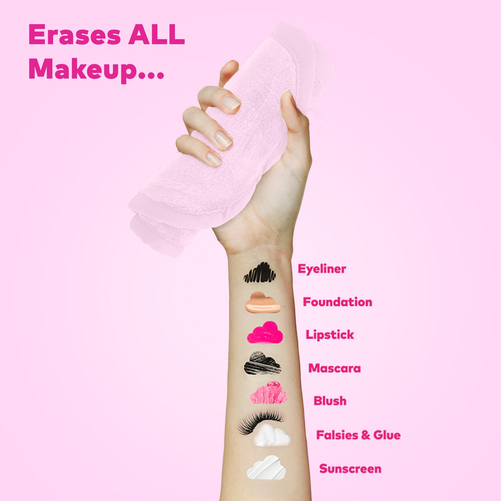 MakeUp Eraser Pro – côté fibre longue exfolie en douceur la peau