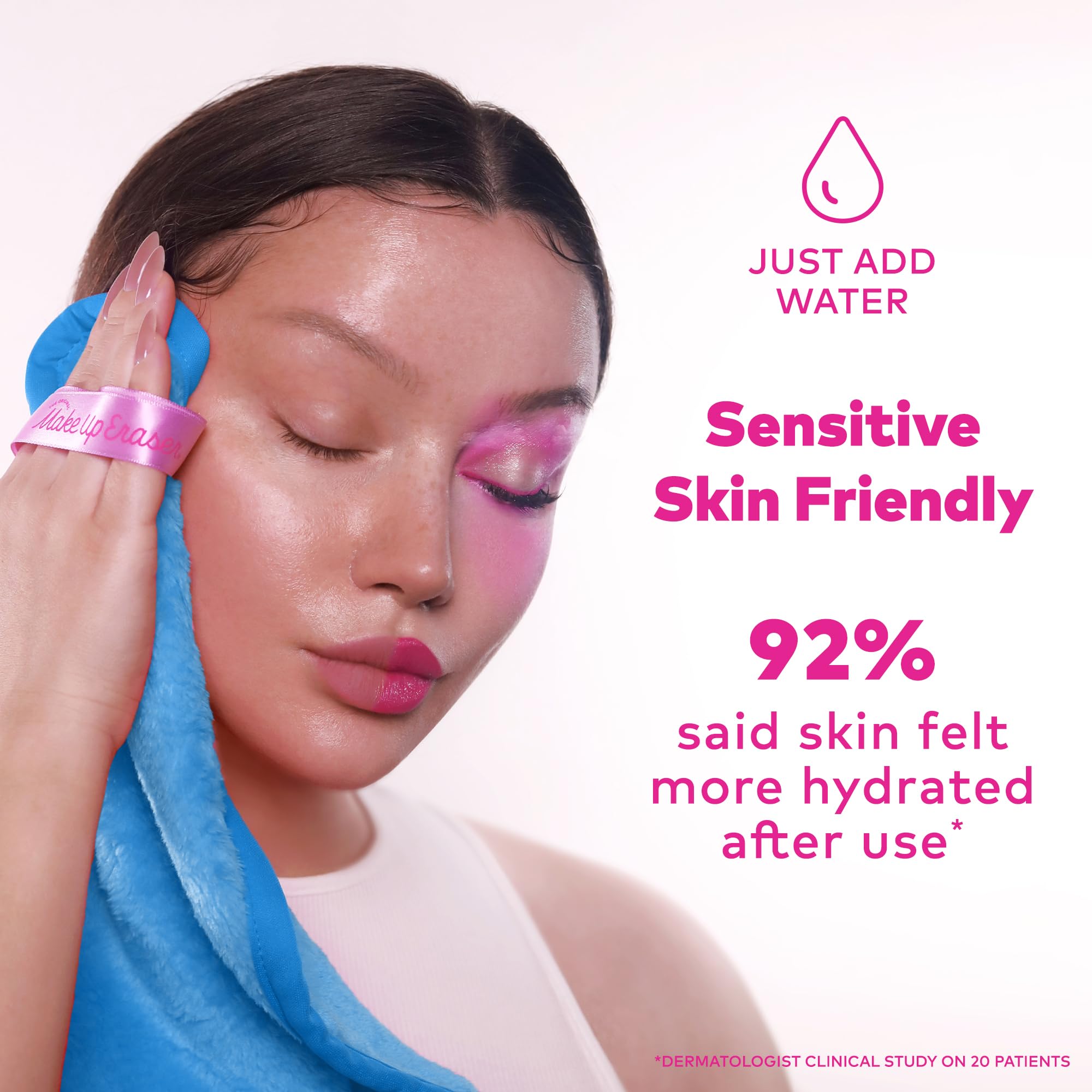 MakeUp Eraser PRO design bleu profond pour une routine beauté pratique.